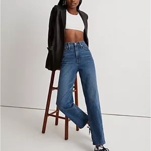 Madewell | The Perfect Vintage Straight Jean in Mayfield Wash | size 29